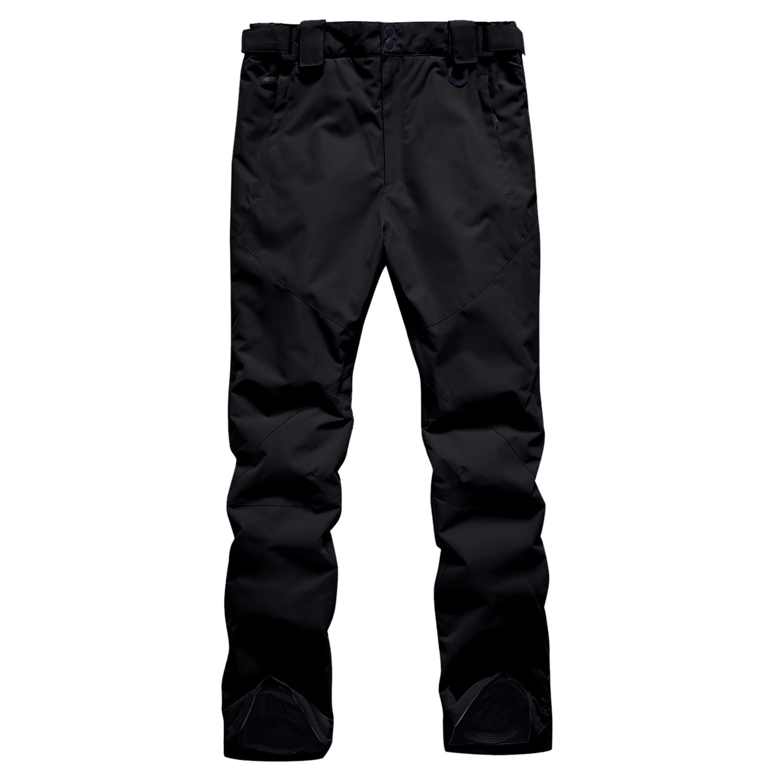 YAOJIWANG Snowboardhose Herren Damen, Warme Winterskianzug Winddicht und Wasserdicht Winter Softshellhose Outdoor Sporthose Schneehose Unisex Skihose Oversize Gefüttert Winterhose mit Taschen