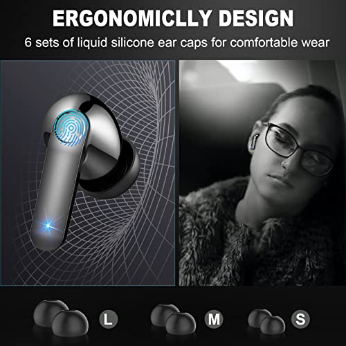 Bluetooth Kopfhörer in Ear, GCBIG Kopfhörer Kabellos Bluetooth 5.1 mit Mics, 30H Bluetooth Kopfhörer Sport IP7… - Image 5