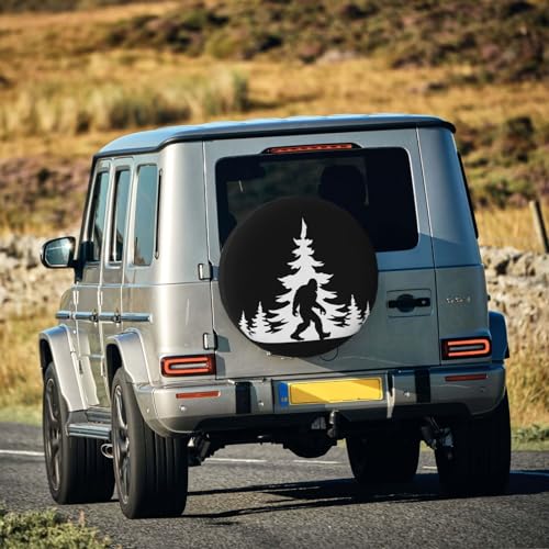 Image of Spare Tire Cover,Cute Animal Tire Wheel Covers Waterproof Wheel Tire Protector Tyre Covers Universal for Trailer RV SUV Truck Camper Motorhome Travel (17 inch)