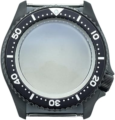 Mens Classic Watch Case 42.5MM Sapphire Crystal Glass Watch Parts for Nh34 Nh35 Nh36 Nh38 Movement