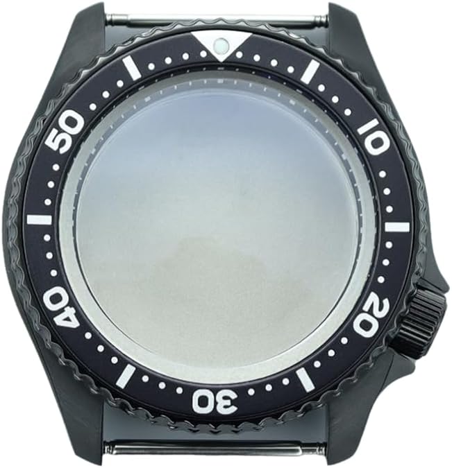 Men's Classic Watch Case 42.5MM Sapphire Crystal Glass Watch Parts for Nh34 Nh35 Nh36 Nh38 Movement