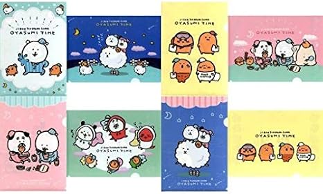 Amazon 自分ツッコミくま Oyasumi Time くじ クリアファイルセット賞 全4種 アニメ 萌えグッズ 通販