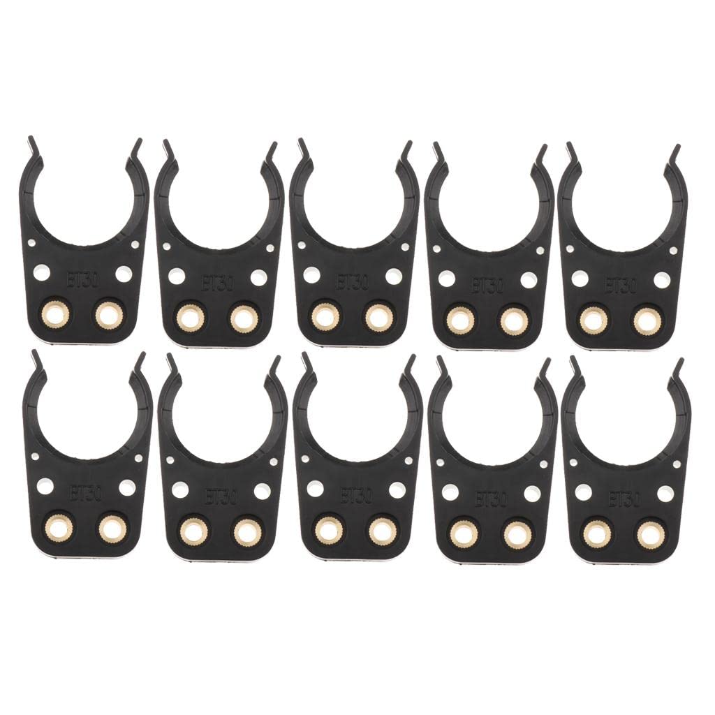 Set of 10 Tool Holder Clamp BT30 High Durability Tool Changer for CNC Router | Business & Industrial | Manufacturing & Metalworking | Metalworking Tooling-picture-22