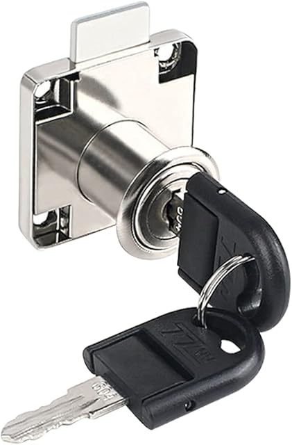 Furniture Lock Cam Drawer Locks with 2 Keys for Door Cabinet Cupboard