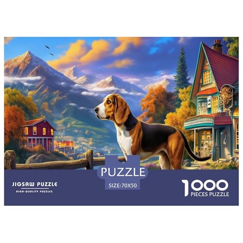 Rompecabezas Beagle de 1000 piezas: la solución antiestrés definitiva para desconectar en casa 2