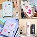 FEIXINUS 200PCS Preppy Vinyl Sticker Party Supplies Vinyl Waterproof Sticker Aesthetic Y2K Stickers Decor Pink Party Mobile Phone Stickers for Laptop Water Bottle