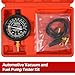 WUODAO Fuel Pump Pressure and Vacuum, Carburetor Intake Manifold, and Vacuum Test,Car Fuel Pump and Vacuum Tester Gauge