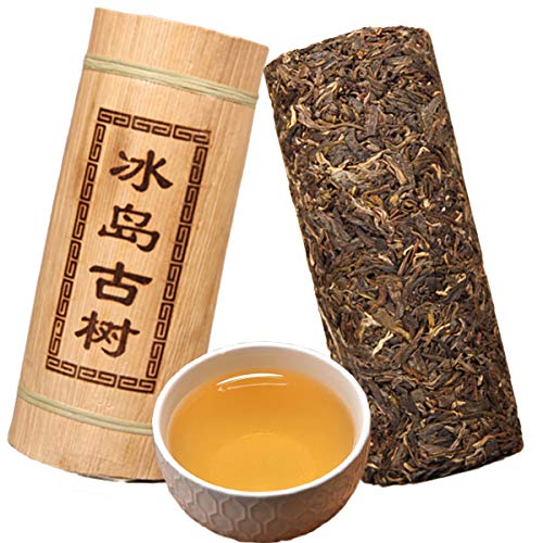 500g Yunnan Puerh Tea Dragon Pillar Tubo de bambú Islandia Árbol viejo Puer Pu-erh Tea