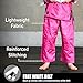 Elite Sports IBJJF Ultra Light BJJ Brazilian Jiu Jitsu Gi for Kids with Preshrunk Fabric and Free Belt (Pink, C000)