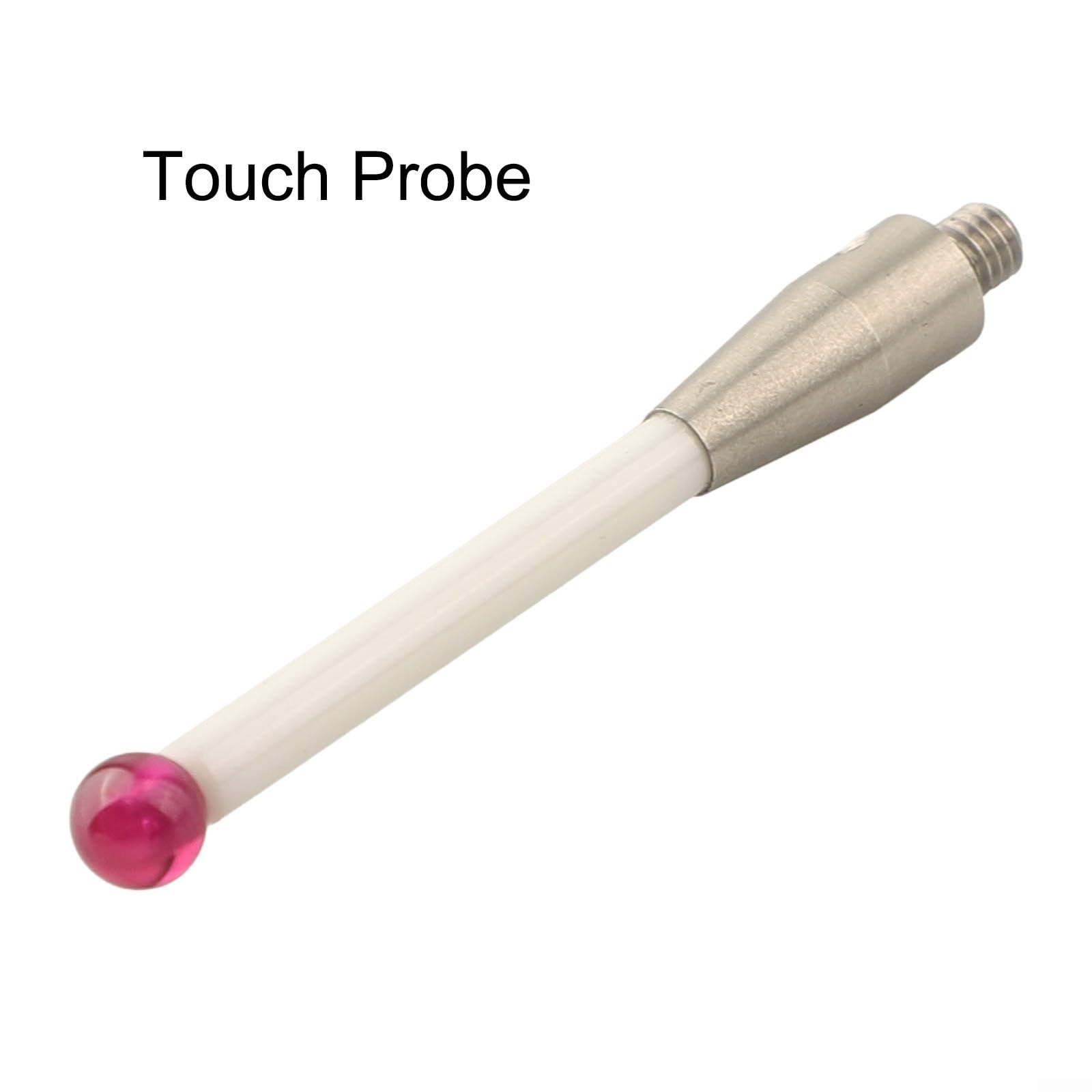 Affidabile testa sonda CMM Touch progettata per sistemi CNC, con sfera da 6 mm e albero in porcellana (M4XL50X6.0 (solido))