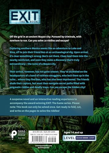 EXIT: The Book - The Hidden City: A Puzzle Novel - Image 2