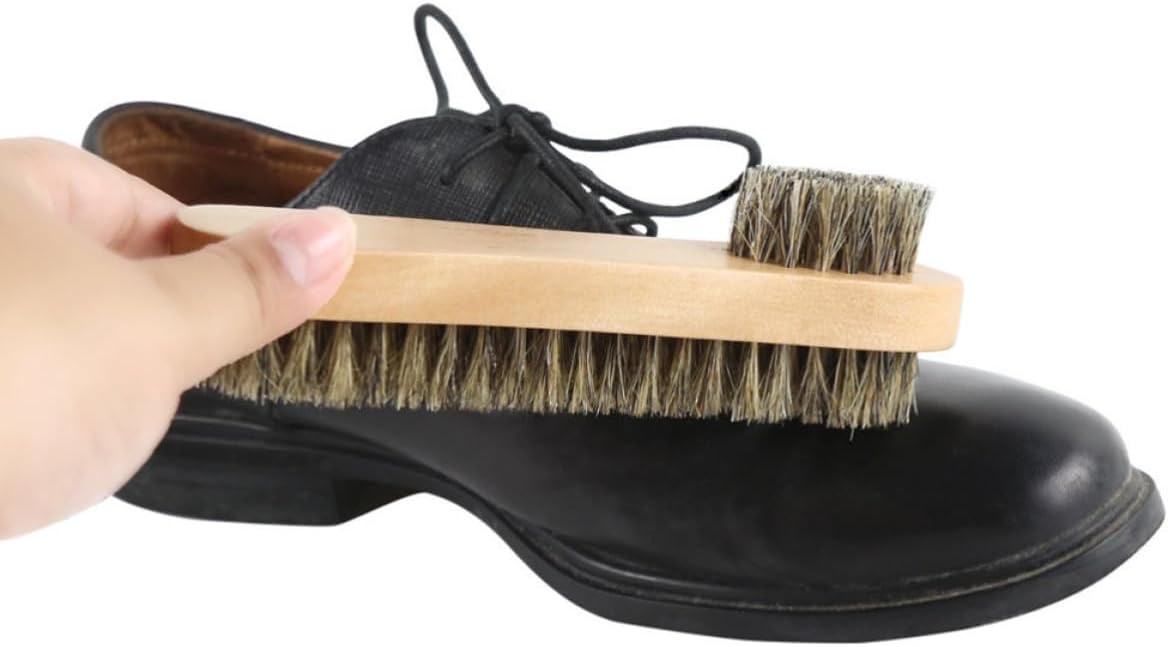 2pcs Shoe Cleaning Brush Double Sided Soft Bristle for Boots and Shoes