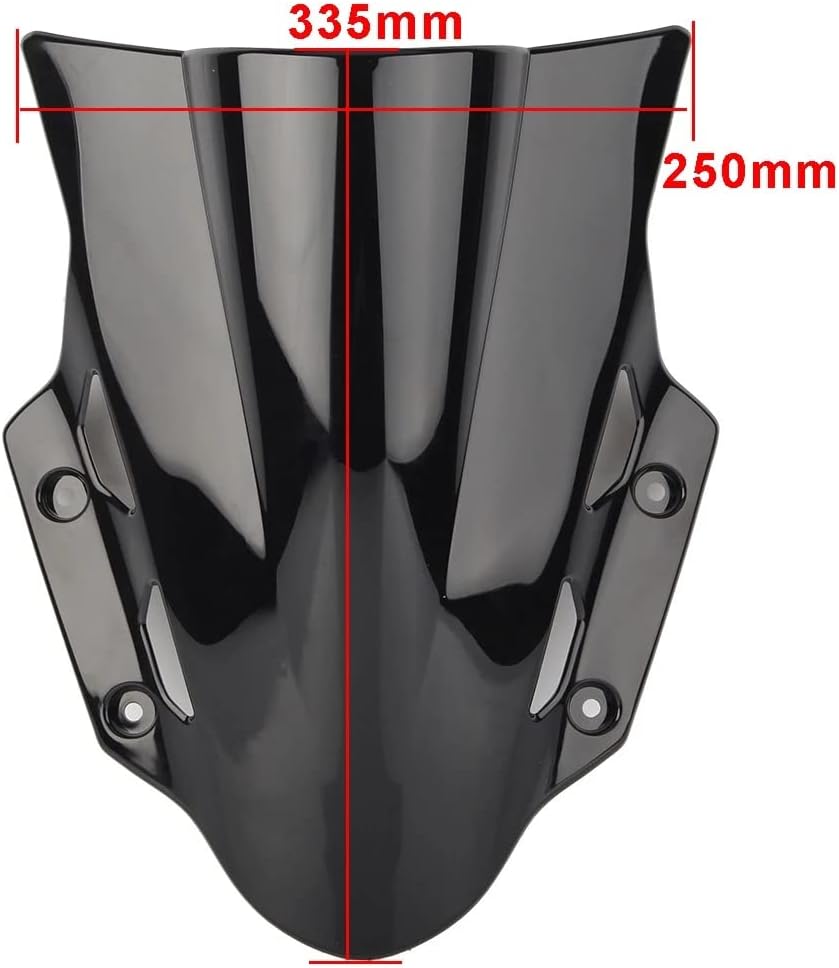 Windscreen Fit for Suzuki GSX250R 2017 2018 2019 2020 17 18 19 20 ABS Windshield Motorcycle Wind Deflector