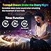 Galaxy Projector for Bedroom, HD Image Star Projector Galaxy Light Adjustable Knob, 13 Film Discs Planetarium Projector for Kids, 360° Rotating 1/2h Timer Simple 3-Button Control