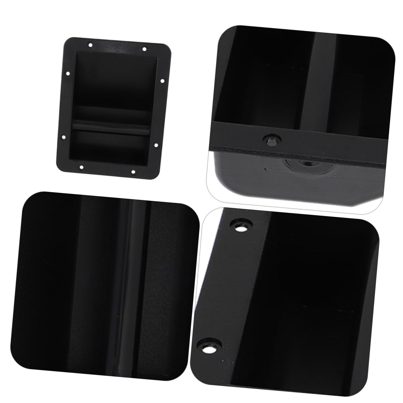 Veemoon 4 Piezas Asa Lateral Del Altavoz, Manija Del Altavoz PláStico Altavoces Repuestos De Manijas De Accesorios Audio DiseñO InstalacióN Sencilla Para Altavoces De Escenario