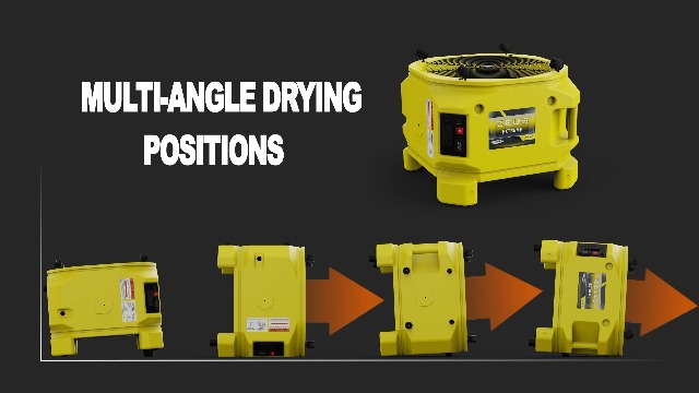 Amazon.com: ALORAIR Air Mover 3000 CFM Axial Fan Floor Dryer