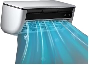 Mobile Air Conditioner, Cooling Fan, Cool Air Mist, 2025 Model, Mobile Air Conditioner, Compact, No Construction Required, Wall Mounted, 3 Speed Adjustments, Compact, Low Noise, Easy Operation