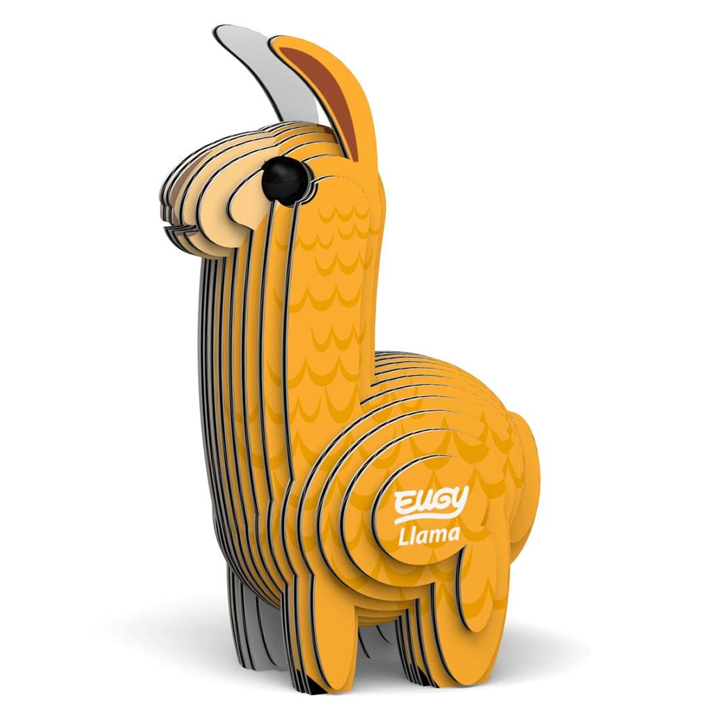 Llama 3D Puzzle, 20 Piece Eco-Friendly Educational Toy Puzzles for Boys, Girls & Kids Ages 6+