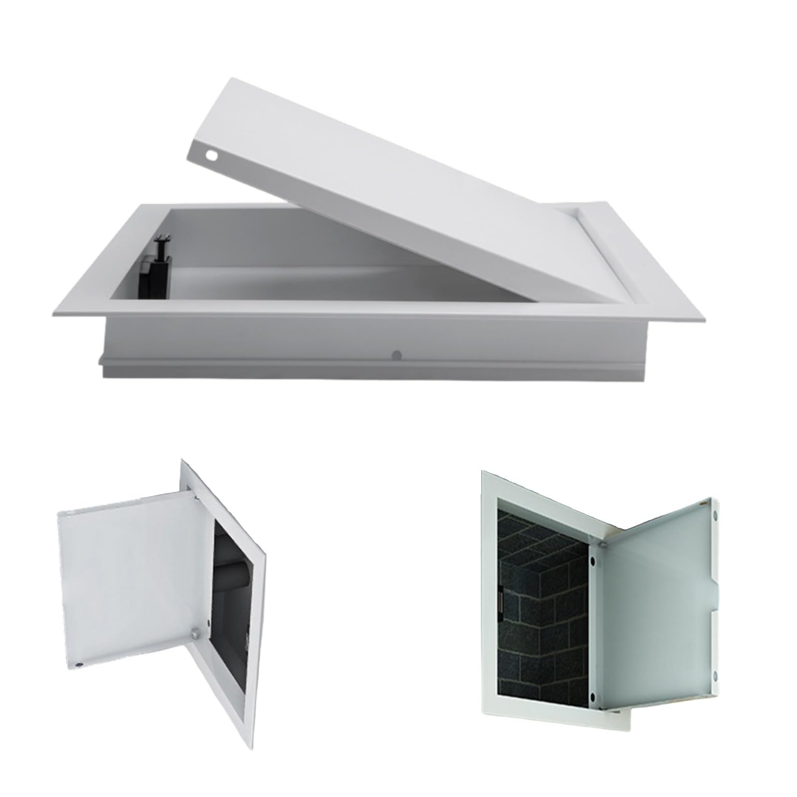 Panel dostępu sufitowego, klapa ze stopu aluminium do dachu na poddaszu osłona okna dachowego w korytarzu, schodach, garażu, piwnicy, wentylacja
