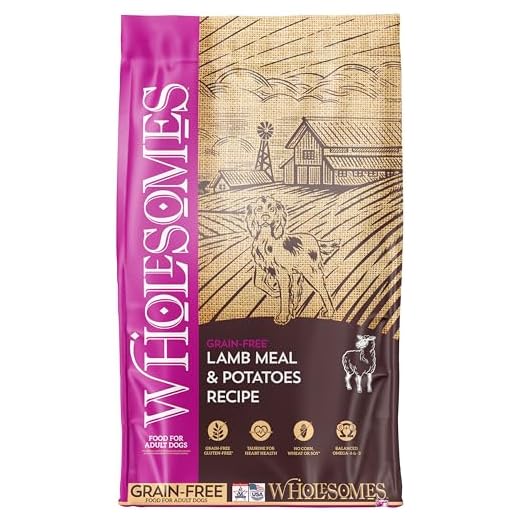 Wholesomes Lamb Meal & Potatoes Grain-Free Dry Food for Adult Dogs (35 lb. Bag)