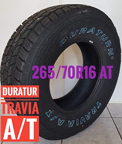 Pneu 265/70R16 Duraturn Travia AT LETRA BRANCA 112T COMBO 2 UNID