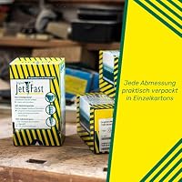Jet-Fast Universalschrauben Set 1.700 tlg. – Heimwerker & Profi Schraubenset - Spanplattenschrauben & Holzschrauben mit Senkkopf, Mehrfachgewinde, vielseitiger TX-Antrieb & Selbstbohrspitze – Ansicht 6