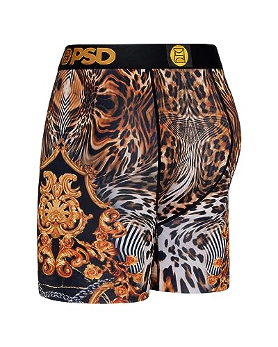 PSD Men's Boxer Briefs - Golden Kingdom, 7 Inch Inseam, Moisture-Wicking, 4-Way Stretch, Boxer Briefs for Men, Large2