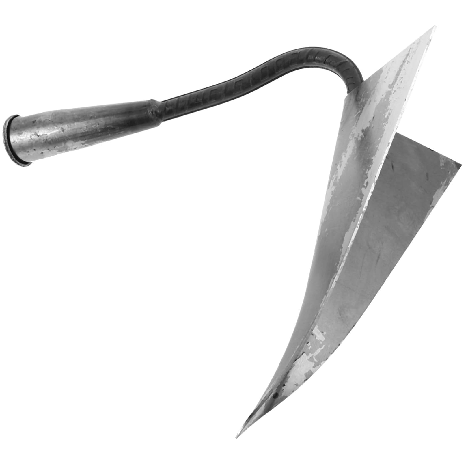 Abaodam Houe à Main de Jardin en Acier Inoxydable, Tête de Houe Noire, Outil de Binage Robuste, pour Vergers et Jardins, Passionnés de Jardinage