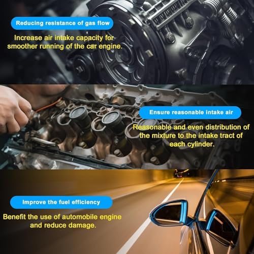 Image of SecosAutoparts Engine Air Intake Hose Tube with Clamps Fit for 2013-2016 Nissan Pathfinder, 2015-2023 Murano, Fit for 2014-16 Infiniti QX60, 2013 JX35 3.5L V6, Replaces 16576-3JA0A 165763JA0A 696-039