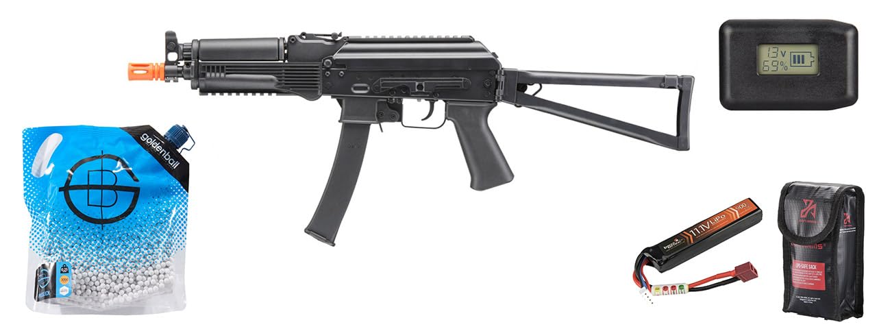 Amazon.com : Kalashnikov USA Licensed KR-9 SBR Airsoft AEG PP19