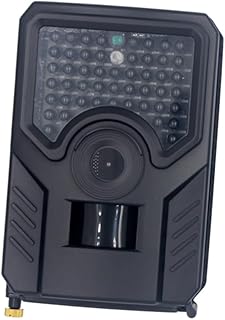 TOYANDONA Cámara De Caza Impermeable Nocturna para Ciervos Fauna Silvestre Reconocimiento Al Aire Libre Color Negro