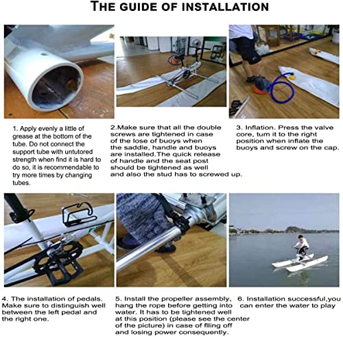 Pedal Bicycle Boat Inflatable Kayak Water Bikes Water Sports Touring Kayaks - Image 7