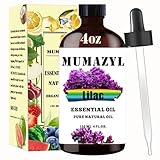 Lilac Essential Oil, Lilac Oil 4 Fl Oz 120ML for Diffuser Humidifier Yoga Cleaning DIY Candle Soap Making Essential Oils