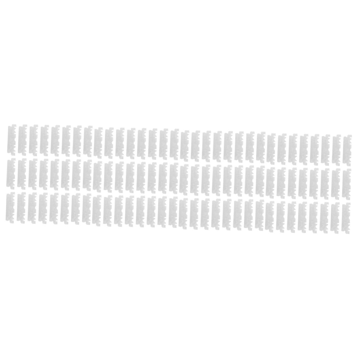 FOMIYES 400piezas Cuchillas De Afeitar De Inoxidable Para Cuchillas De Doble Cara Reemplazo Seguro y Duradero Para Casa y Salones De Belleza