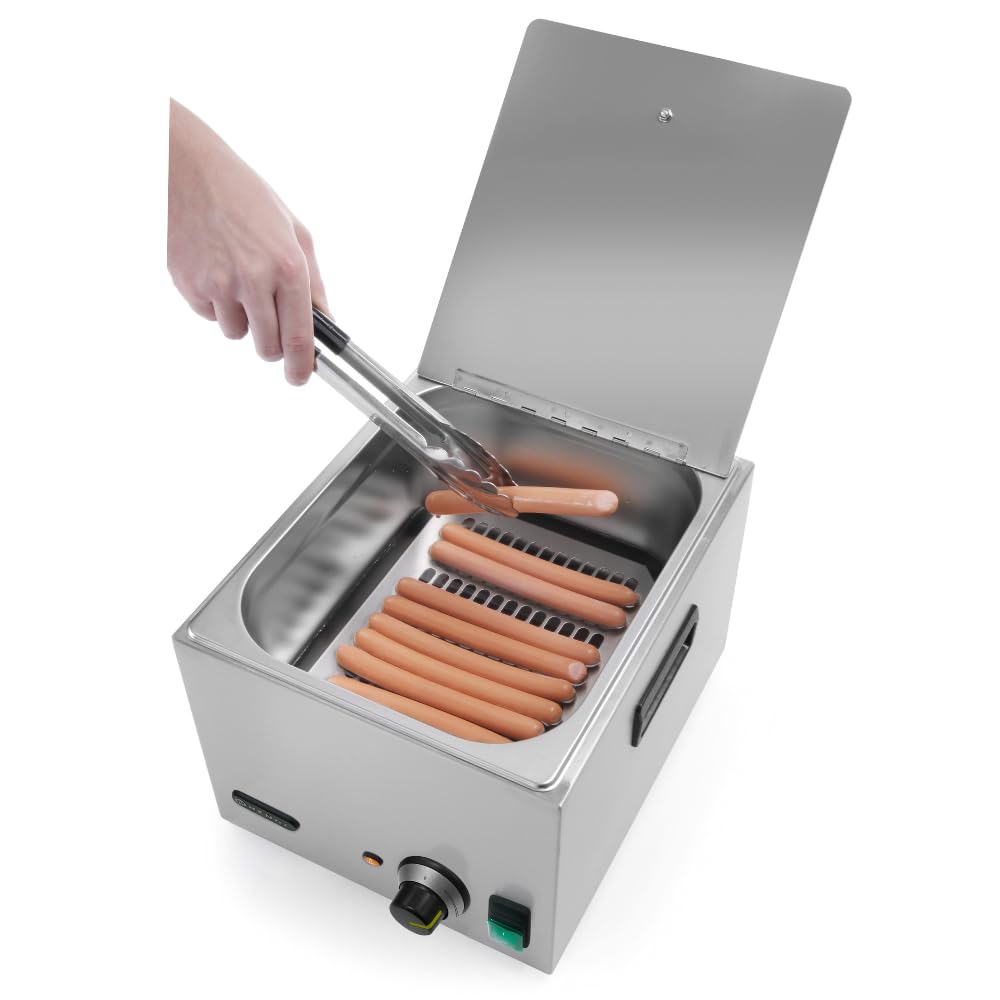 MBH Würstchenwärmer 10L Hotdogs aus Edelstahl