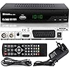 hd-line Stroom 505 A DVBT-2 receiver Full HD 1080P 4K (HEVC/H.265 HDMI SCART, USB 2.0), DVBT2 receiver, DVB-T2 receiver, DVB T2 receiver, tv-ontvanger, DVBT 2 Resiver, ontvanger zwart