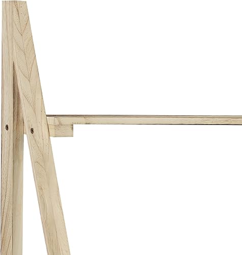 Miniatura 8 de Estante de escalera de 4 niveles, estantes de madera para plantas, estantería de escalera, estante de exhibición de flores rústicas, estantes de