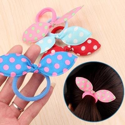 The Guru Shop 24 Pcs Rabbit Ear Hair Tie Bands Style Ponytail Holder/Rabbit Ears Hair Bands Rubber Band Hair Rope Hair Jewelry Hair Ring Headwear (B07CQGKZKL) Amazon Price History, Amazon Price Tracker