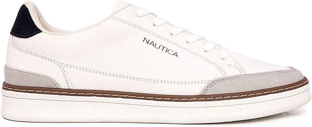 Nautica Men's Classic Lace-Up Low Top Fashion Sneaker Loafer - Stylish and Comfortable Casual Shoe - Image 2