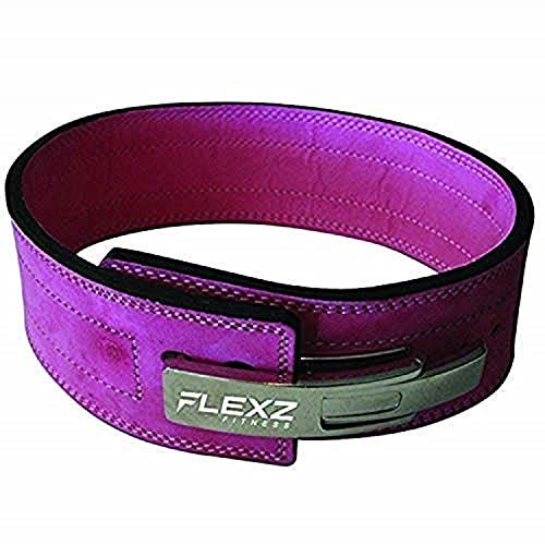 FlexzFitness Lever Weight Lifting Belt for Men & Women Lower Back Support