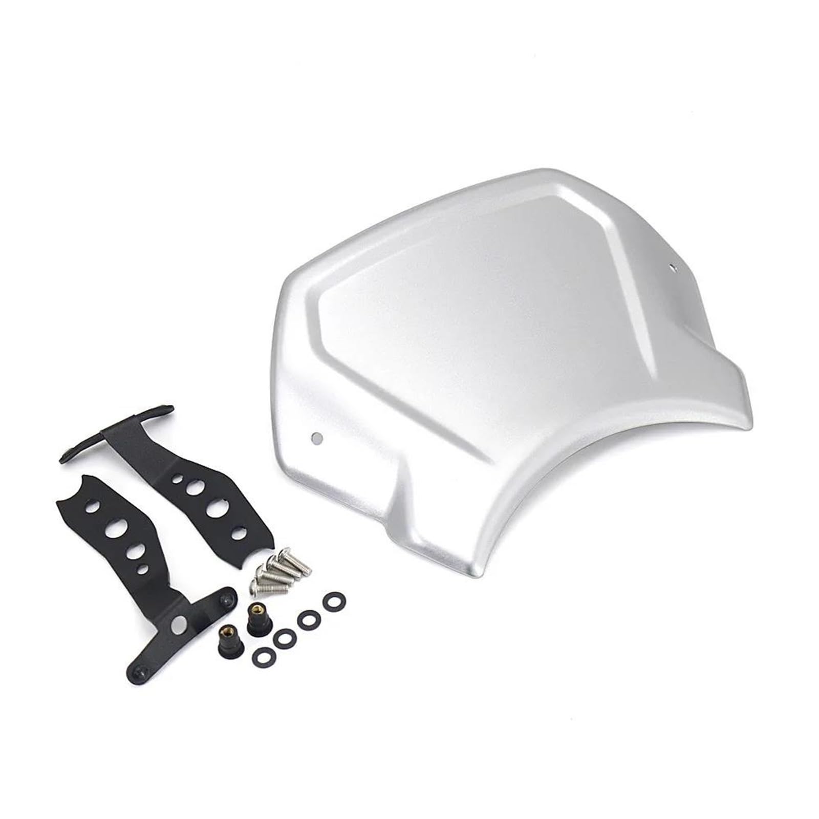 Scheibe Motorrad-Windschutzscheiben Für Yamaha XSR900 XSR 900 2016-2021 Frontscheibe, Windabweiser, Verkleidungsscheibe Windschutz Deflektor(Silber)