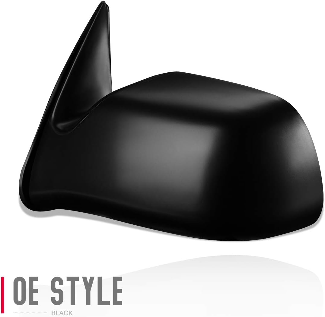 Auto Dynasty OE Style Manual Driver/Left Side View Door Mirror Compatible with Toyota Tacoma RWD 01-04