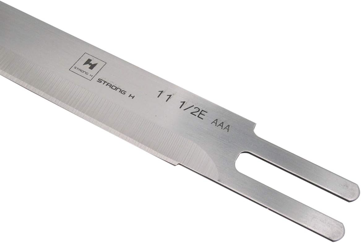 CKPSMS Brand - Eastman Straight Cutting Machine 11-1/2" Knife Blades-12PCS #11-1/2E-STRONG H-3A