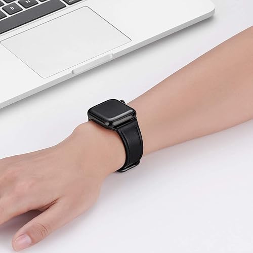 Miniatura 6 de WFEAGL compatible con iWatch Band 40 mm 42 mm 44 mm, correa de repuesto para iWatch edición Series 4, Series 3, Series 2, Series 1