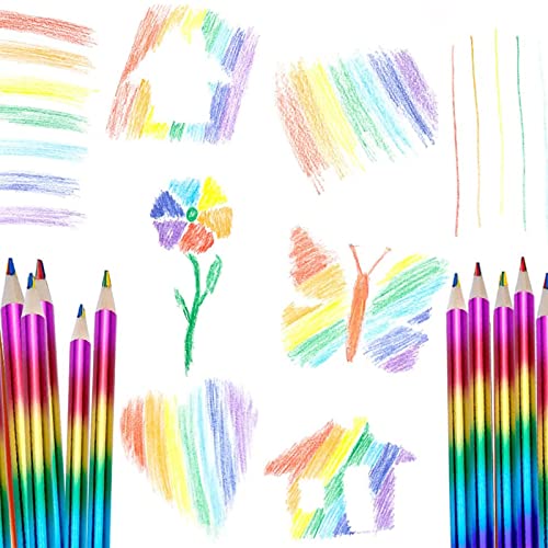 FANNAS 24 Pezzi Matite Colorate per Adulti e