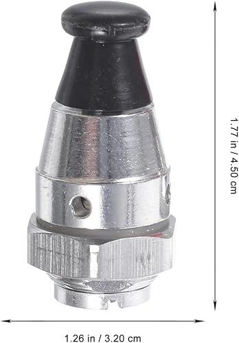 Miniatura 5 de Válvula de seguridad de repuesto de válvula de presión de aleación de aluminio, válvula reductora de alta presión