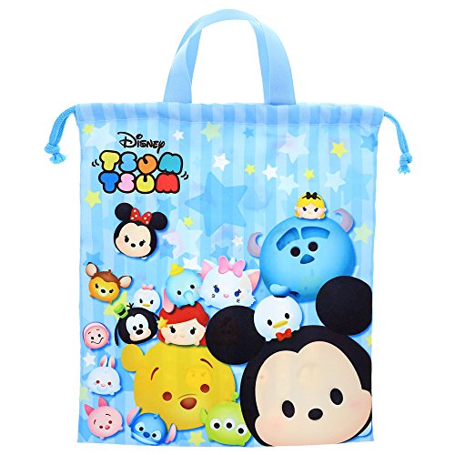 サンスター文具 ディズニー 巾着 Lサイズ ツムツム 1531746A