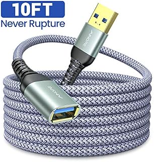 10FT USB 3.0 Extension Cable Type A Male to Female Extension Cord AINOPE