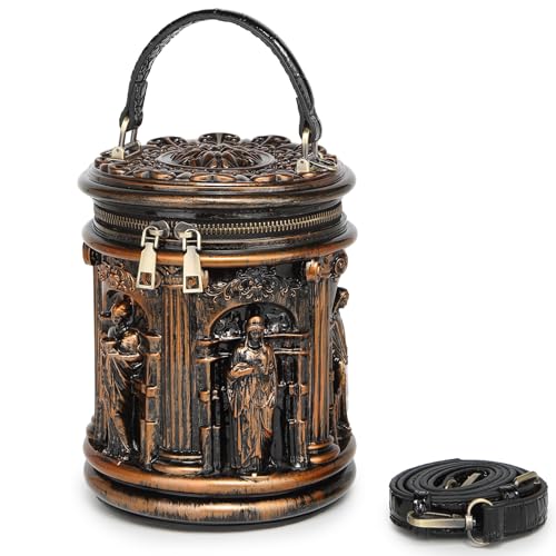 Image of Men PVC Unique Novelty Weird Shape Handbag Purse Detachable Strap Crossbody Shoulder Bag for Women