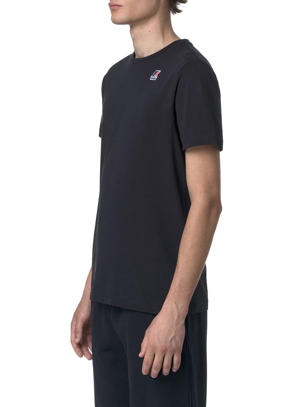K-Way LEONIDE T-Shirt Unisex K7142kw Blu - XXL